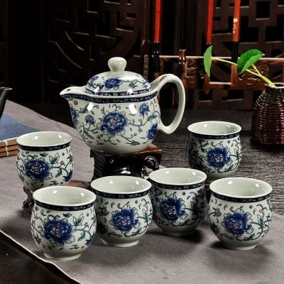 Glazed Ceramic Tea Sets-ToShay.org