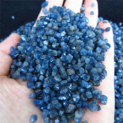 Blue Sapphire Crystal Pebbles-ToShay.org