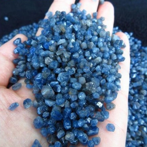 Blue Sapphire Crystal Pebbles-ToShay.org