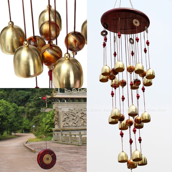 Copper Bells Wind Chimes-ToShay.org