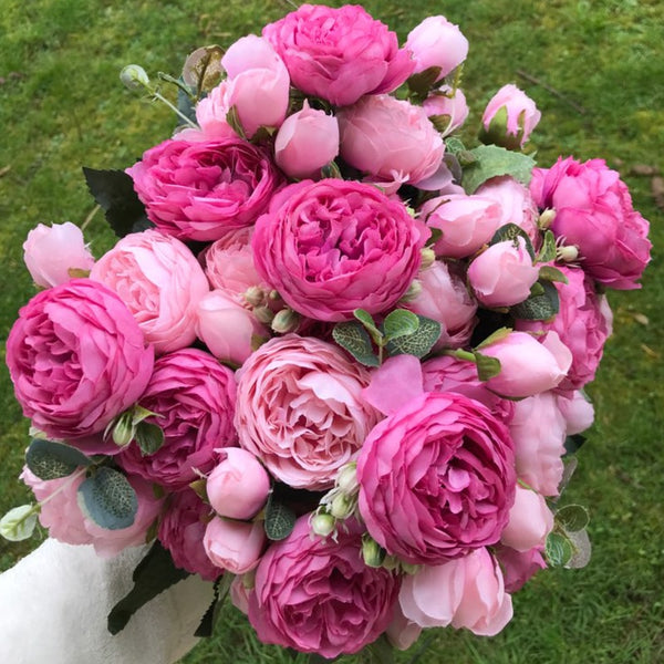 Peony Flowers Bouquet-ToShay.org