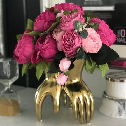 Peony Flowers Bouquet-ToShay.org