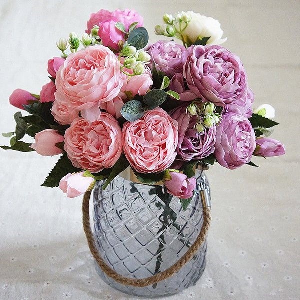 Peony Flowers Bouquet-ToShay.org