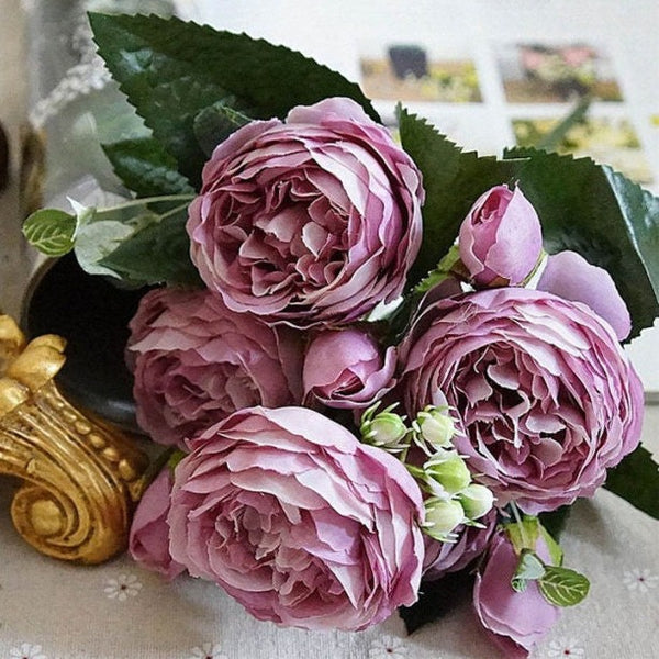 Peony Flowers Bouquet-ToShay.org