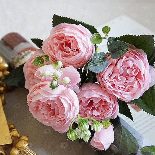 Peony Flowers Bouquet-ToShay.org