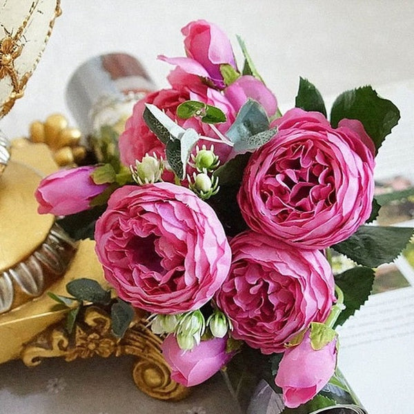 Peony Flowers Bouquet-ToShay.org