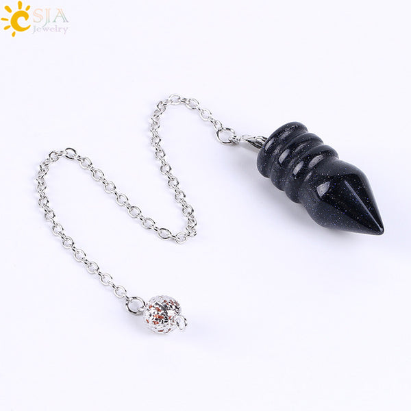 Gem Stone Dowsing Pendulums-ToShay.org