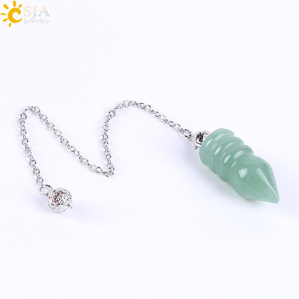 Gem Stone Dowsing Pendulums-ToShay.org