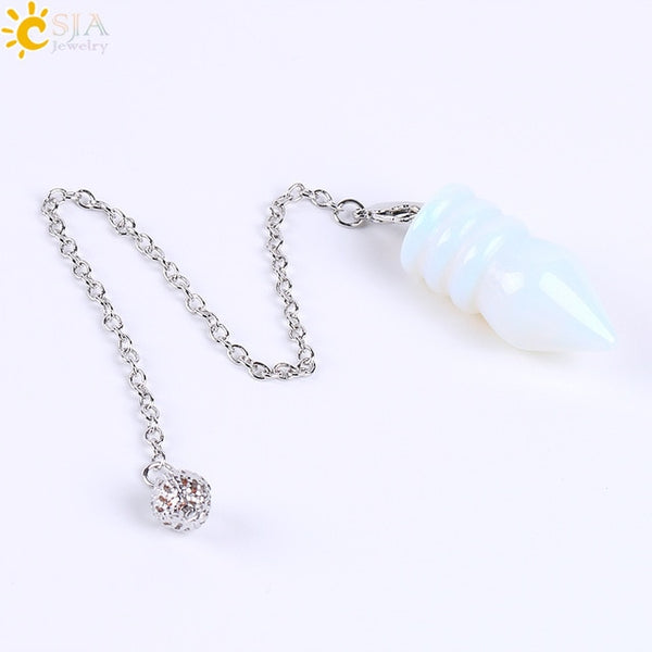 Gem Stone Dowsing Pendulums-ToShay.org