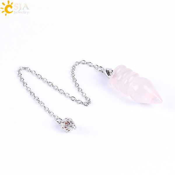 Gem Stone Dowsing Pendulums-ToShay.org