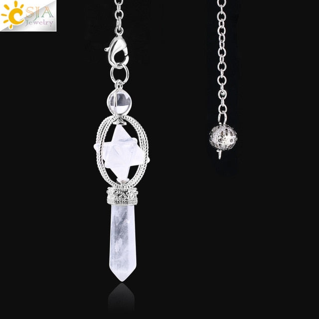Merkaba Crystal Dowsing Pendulum-ToShay.org