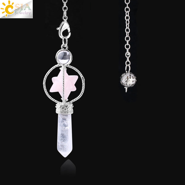 Merkaba Crystal Dowsing Pendulum-ToShay.org