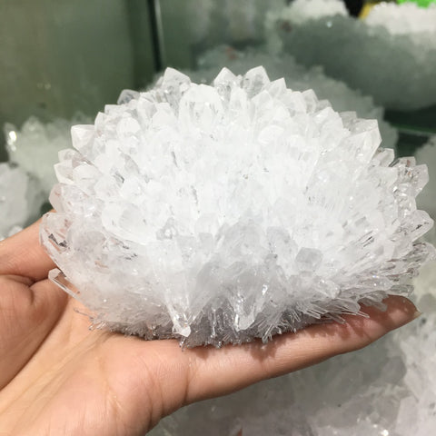 White Crystal Cluster-ToShay.org