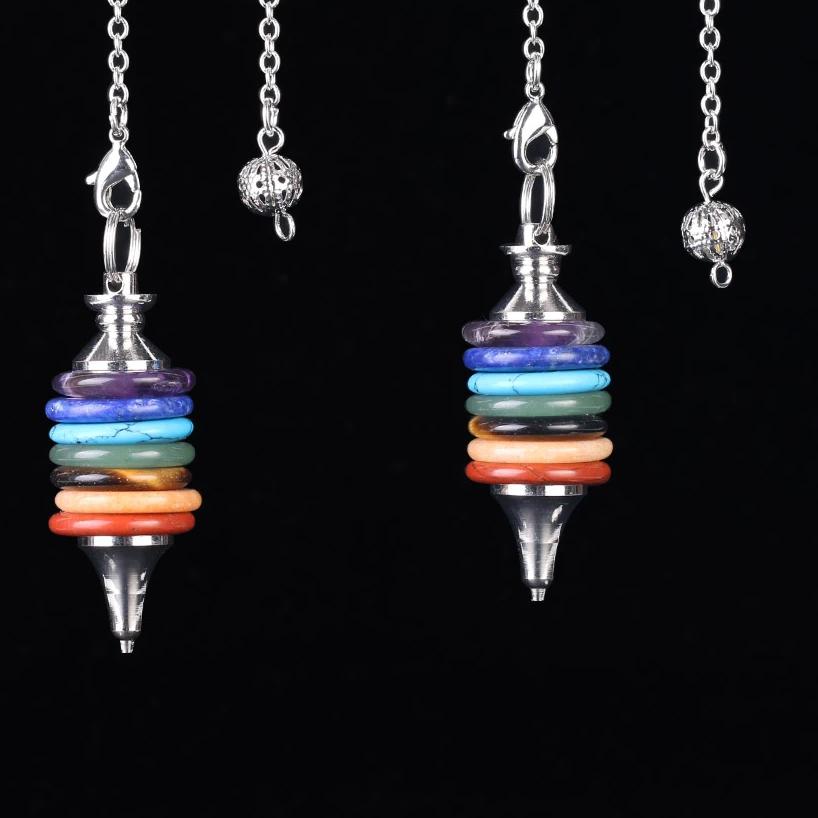 Chakra Rainbow Dowsing Pendulums-ToShay.org