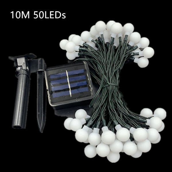 Solar Ball String Lights-ToShay.org
