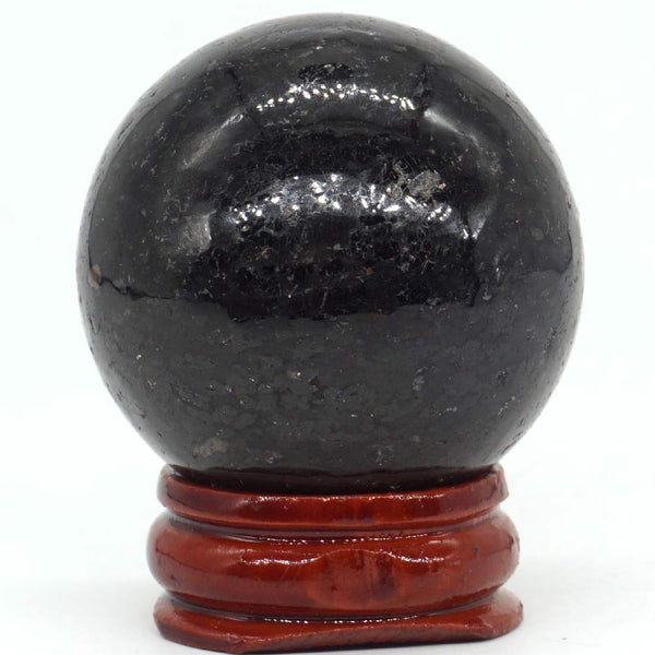 Black Nuumite Stone Ball-ToShay.org