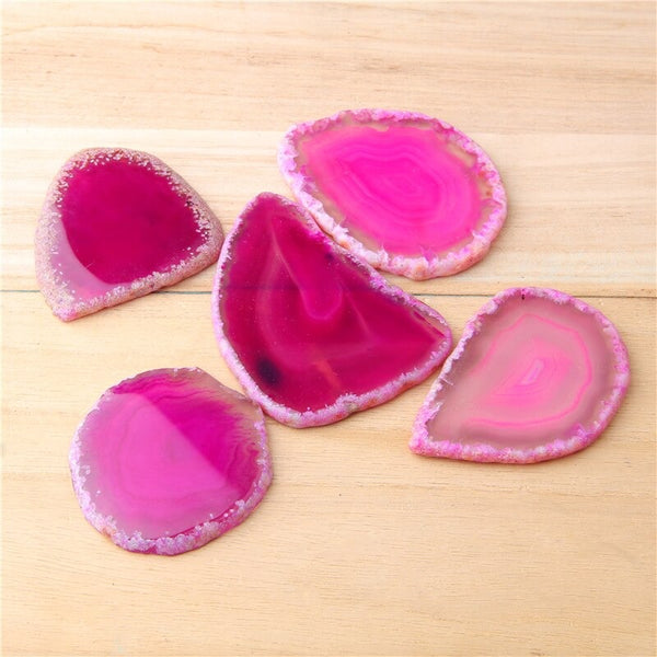 Pink Agate Slice-ToShay.org