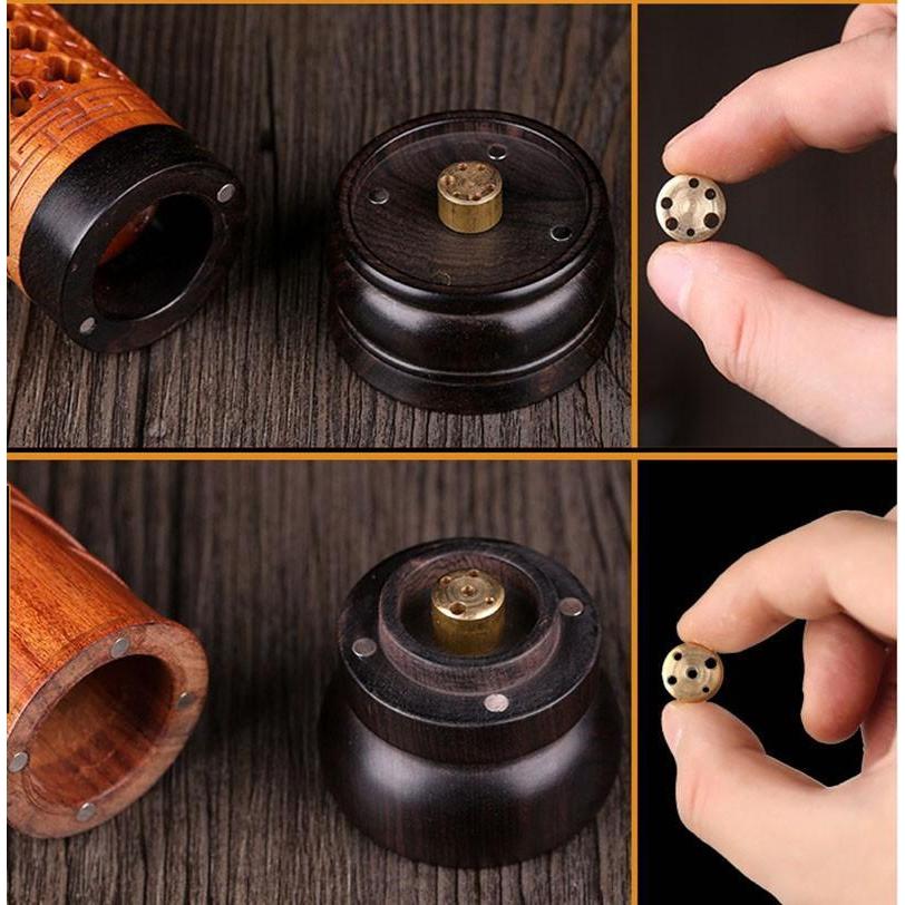 Sandalwood Hollow Stick Incense Burner-ToShay.org