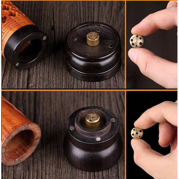 Sandalwood Hollow Stick Incense Burner-ToShay.org