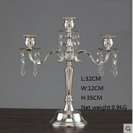 Silver Crystal Candelabra-ToShay.org