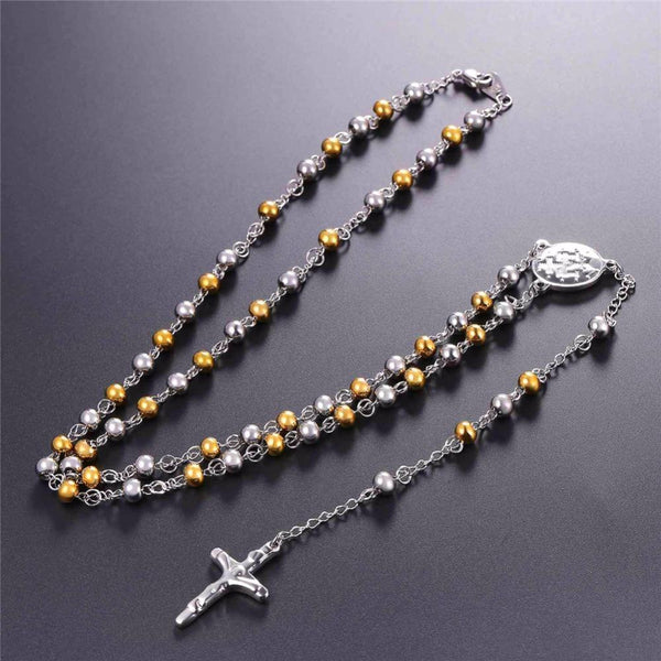 Steel Rosary Beads-ToShay.org