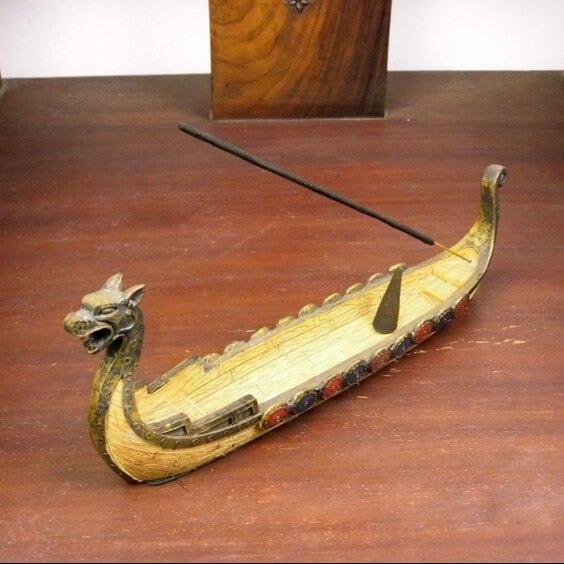 Dragon Boat Incense Burner-ToShay.org