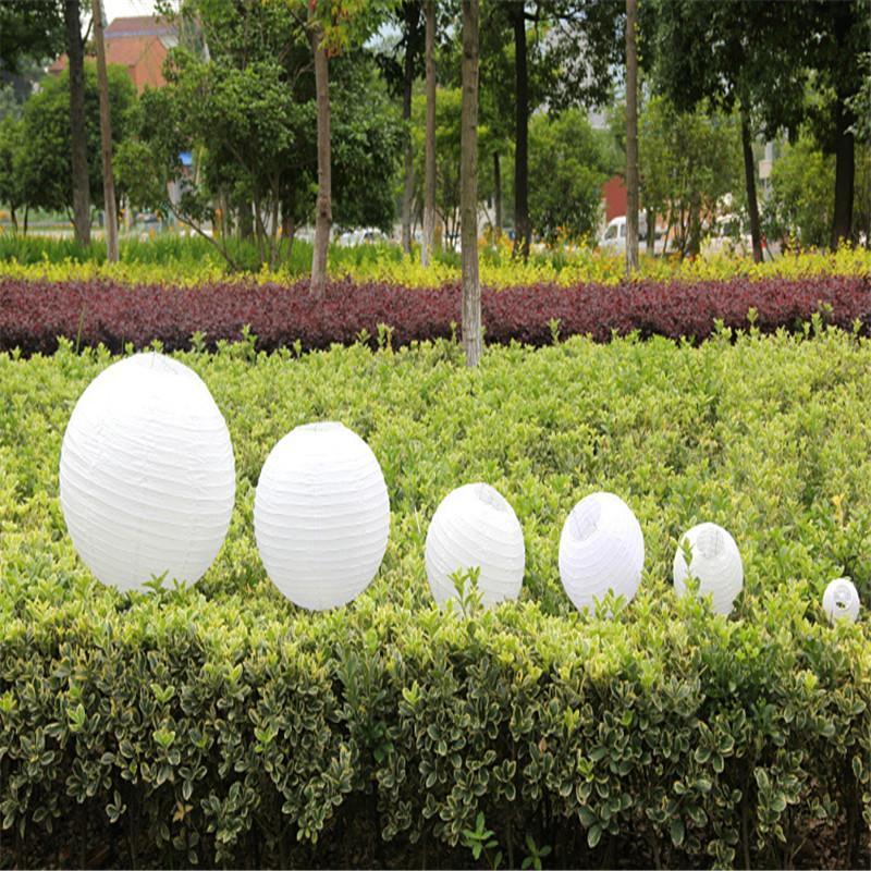 White Round Paper Lantern-ToShay.org